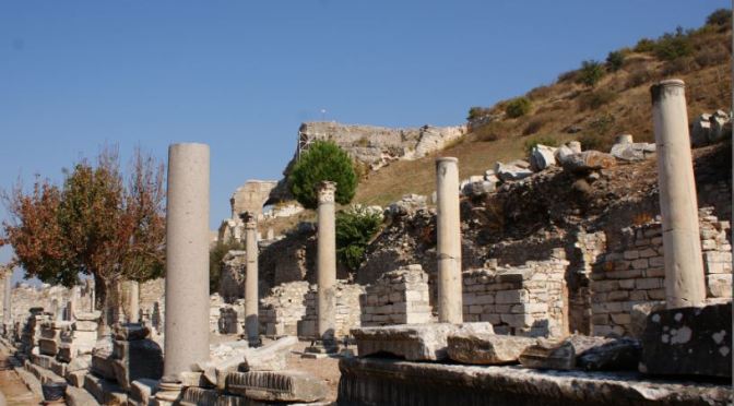 Ephesus Archeological Site in Turkey